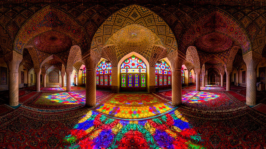 nasir al-mulk mosque shiraz iran 2