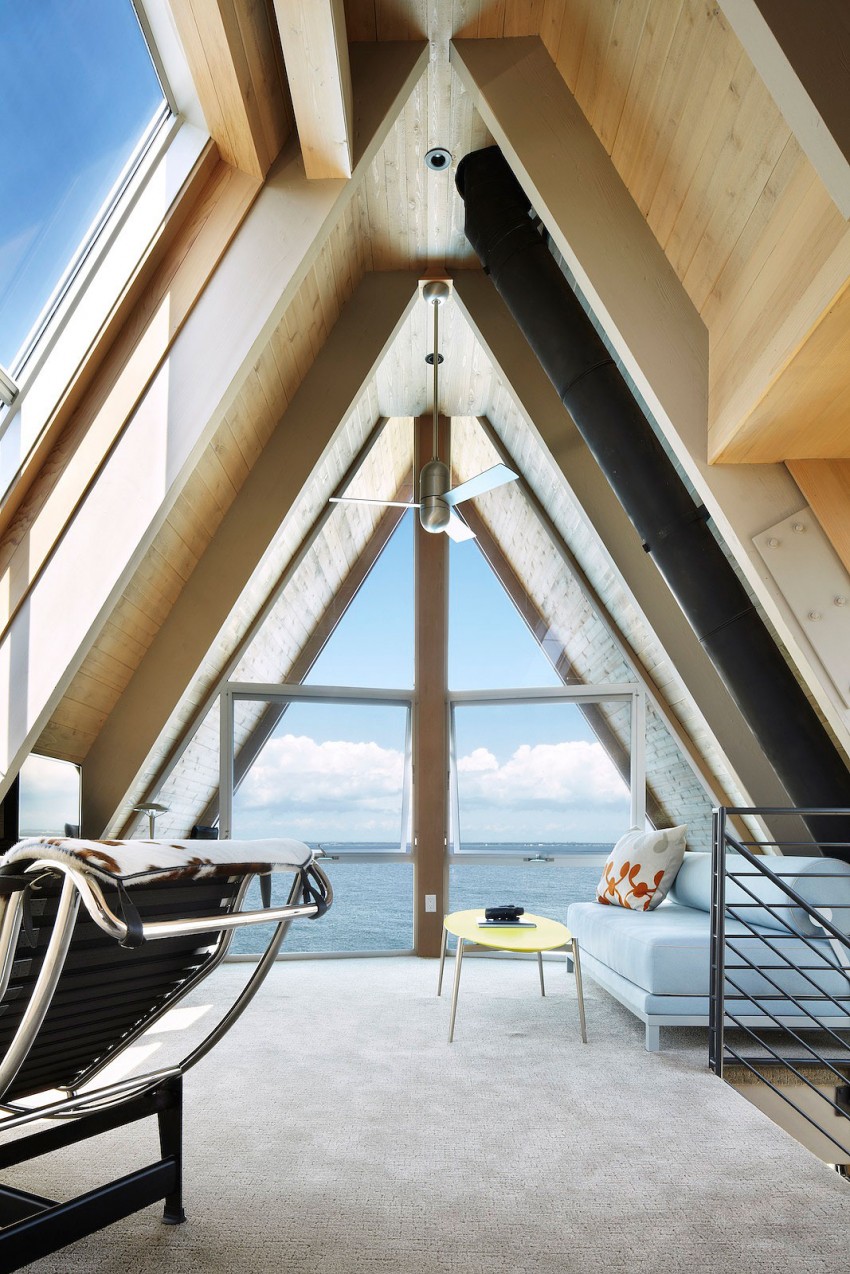 Esta casa de al lado de la playa reinventa el diseño irónico de los 60 12
