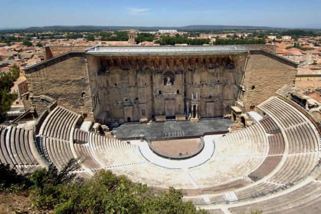Monumentos históricos - teatro de Orange