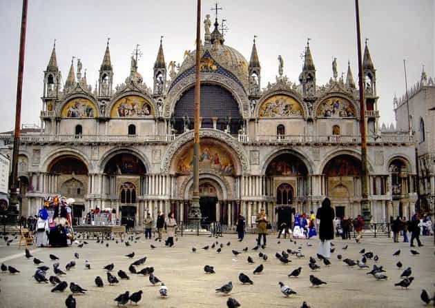 monumentos históricos - catedral de san marcos en venecia