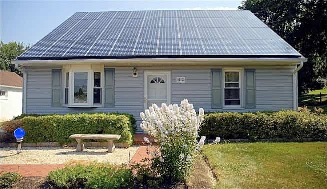 tejas solares - casa solar