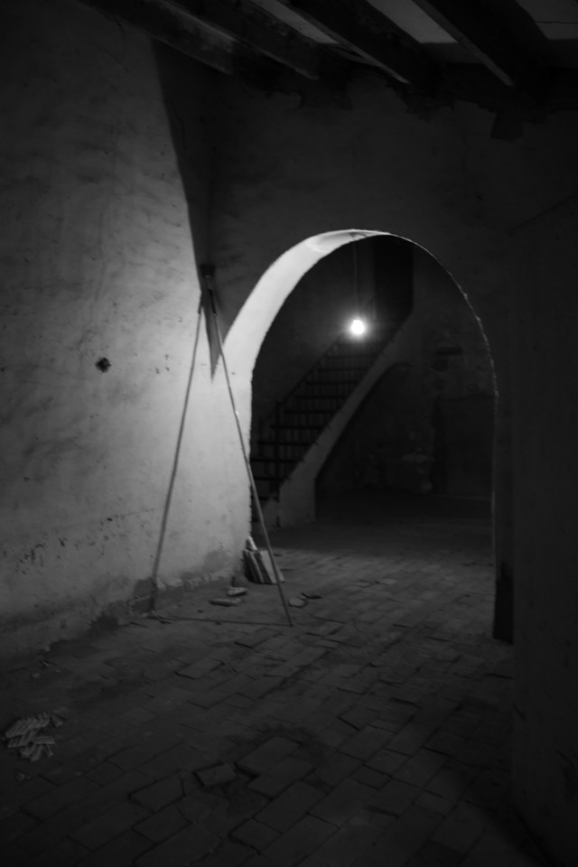 Rehabilitación de una masía - falta de iluminación