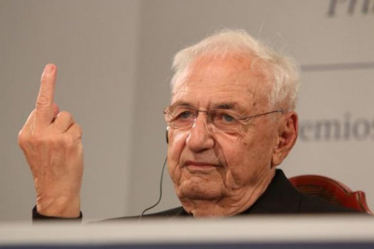Frank Gehry afirma que la arquitectura actual es (principalmente) «pura mierda»