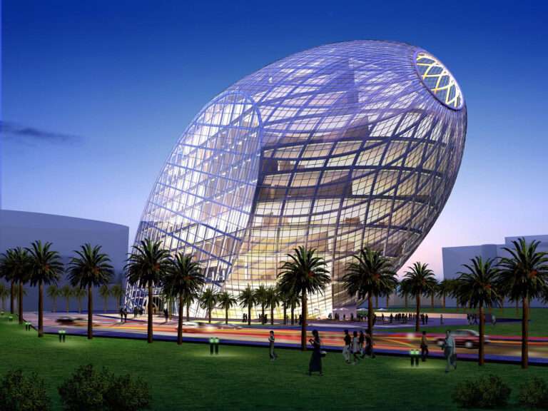 Cybertecture Egg, alta tecnología diseñada por James Ley