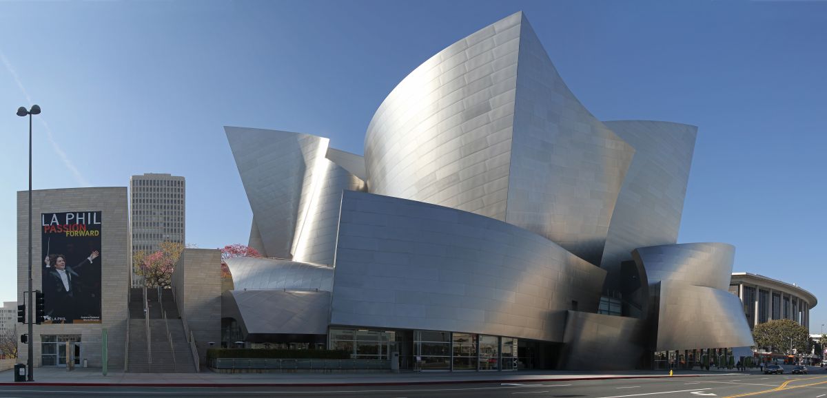Walt Disney Concert Hall, obra de Fran Gehry