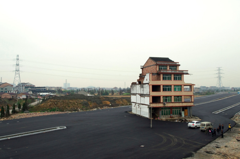 Casas Clavo, el símbolo de resistencia contra la economía china