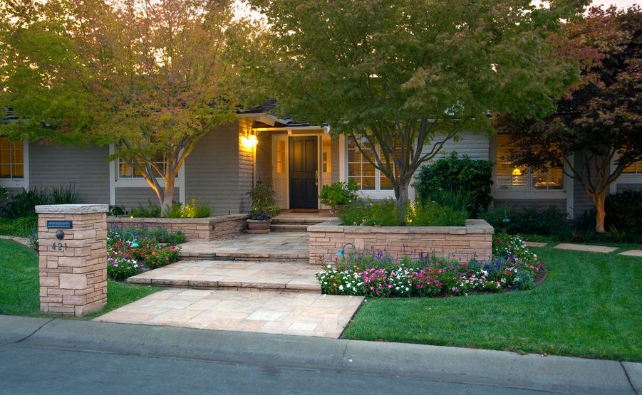 10 sencillas ideas para la decorar tu patio delantero ... Covered patio decoración