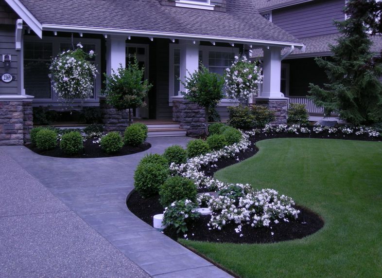 10 sencillas ideas para la decorar tu patio delantero - Arquitectura Ideal