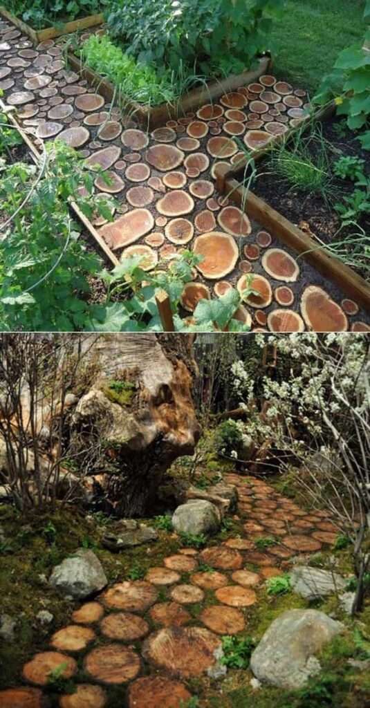 20 ideas para reciclar troncos de árboles y decorar tu hogar con ellos