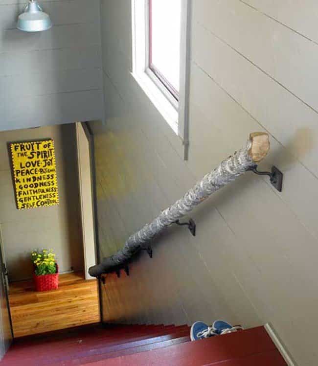 20 ideas para reciclar troncos de árboles y decorar tu hogar con ellos Decoracion contemporanea con mesas tronco