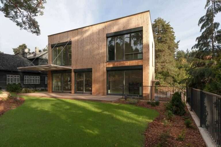 Una casa con mucho estilo diseñada en Lituania