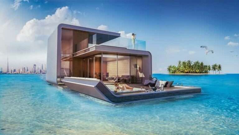 Proyecto de casas flotantes en Dubai