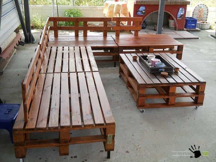 Aprende a reciclar palets de madera para convertirlos en muebles Mesas para el hogar para cocina comedor