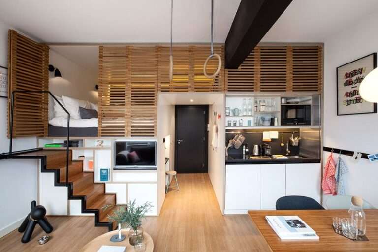 Diseñan un loft en un hotel pensado para largas estancias