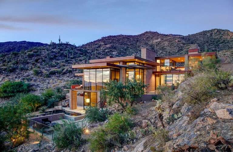 Casa contemporánea en la montaña con unas vistas majestuosas