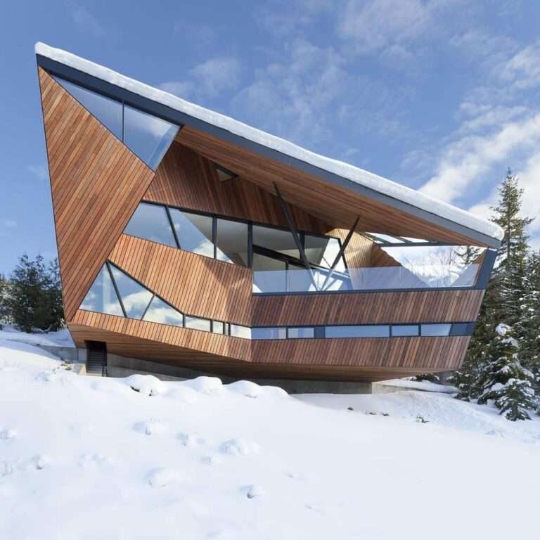 Hadaway House, una casa que destaca por su peculiar diseño