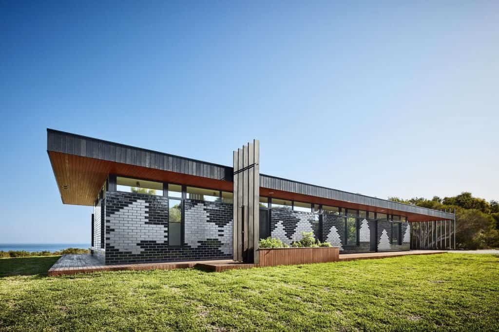 casa moderna en Australia inspirada en aves 1