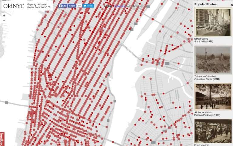 Recrean el Nueva York de 1880 gracias a la aplicación OldNYC