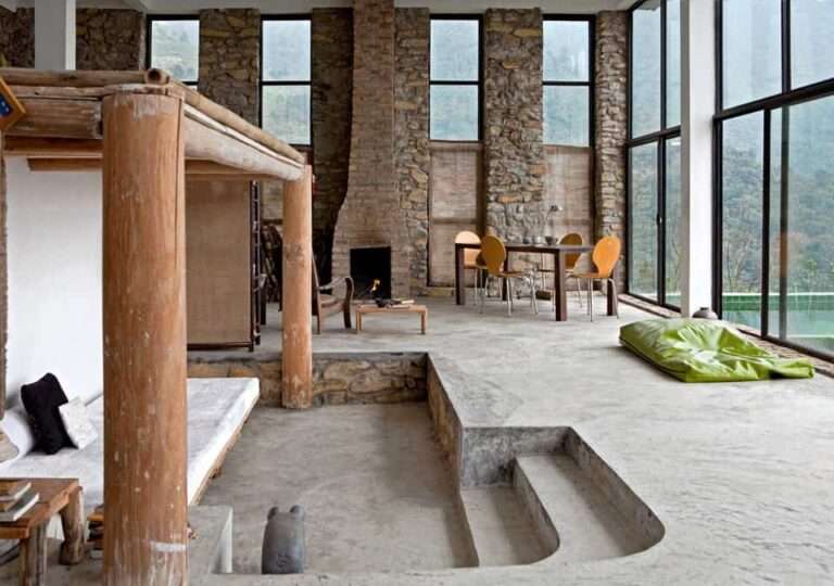 Disfruta de esta moderna casa vietnamita construida en plena jungla