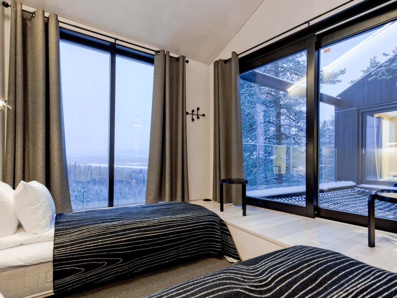 Séptima habitación treehotel en Suecia 10