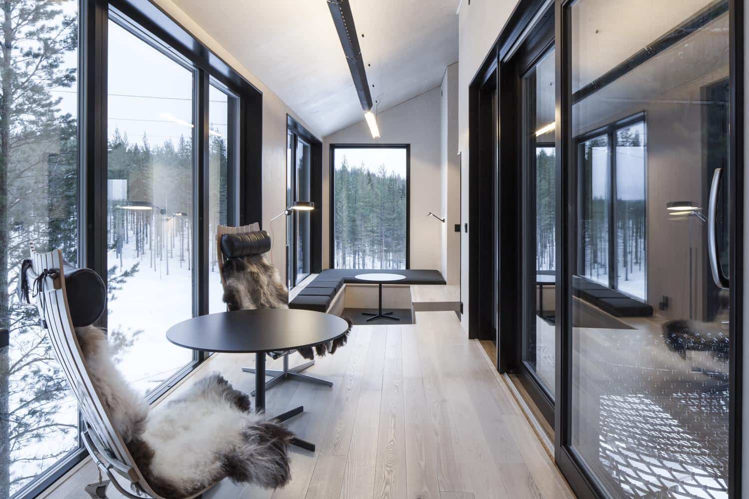 Séptima habitación treehotel en Suecia 12
