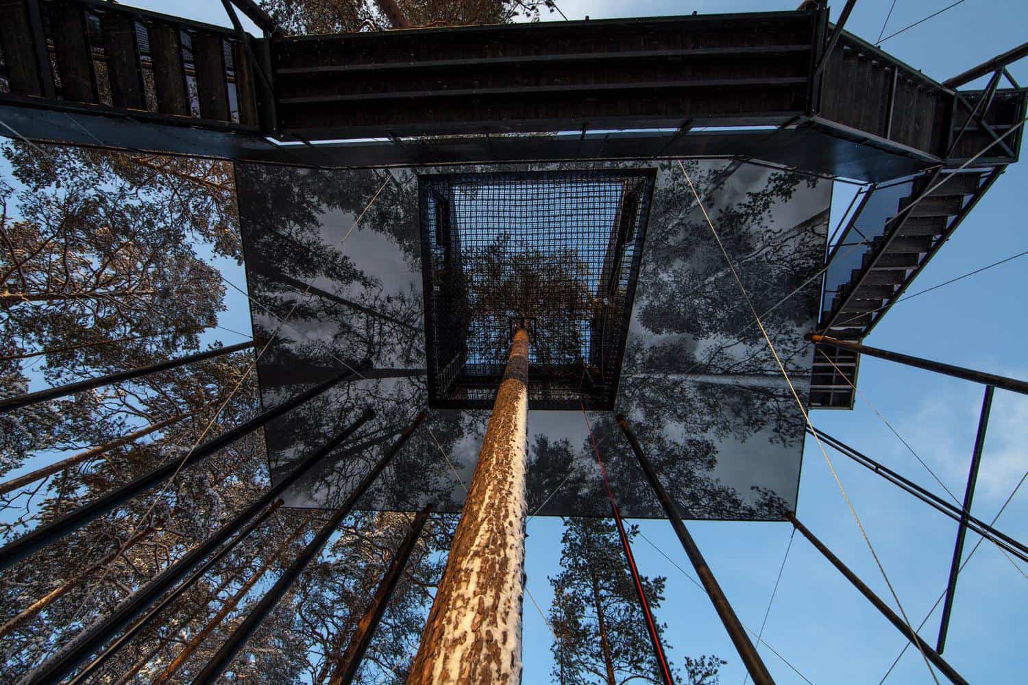 Séptima habitación treehotel en Suecia 3