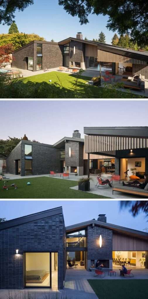 Esta vivienda contemporánea está inspirada en las casas construidas a