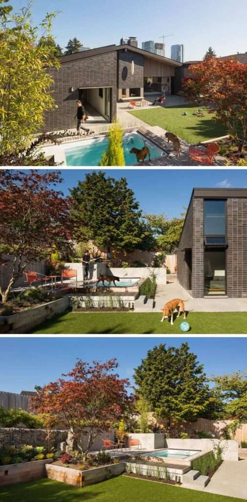 Esta vivienda contemporánea está inspirada en las casas construidas a