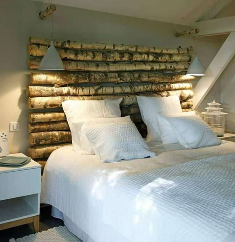 12 espectaculares cabeceros de cama que podrás hacer tú mismo