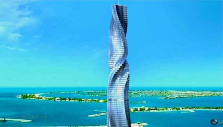 Así será el primer rascacielos giratorio del mundo que se construirá en Dubai