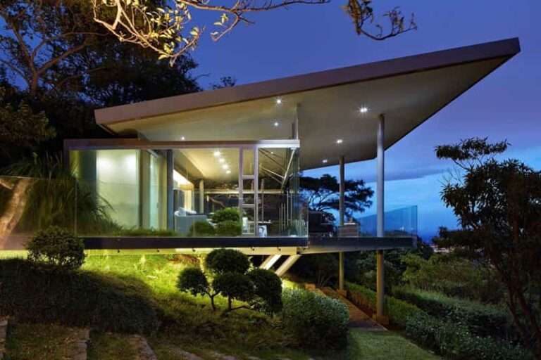 Habitación diseñada para entretener con unas vistas increíbles de la ciudad