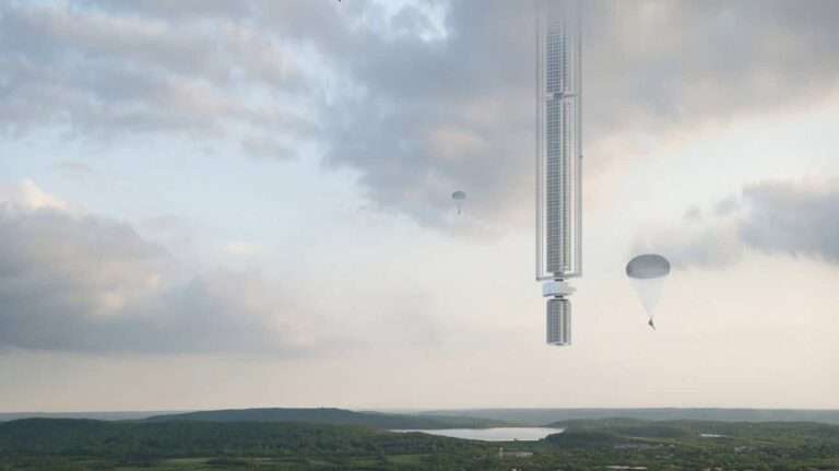 Torre Analemma, un proyecto de rascacielos suspendido de un asteroide
