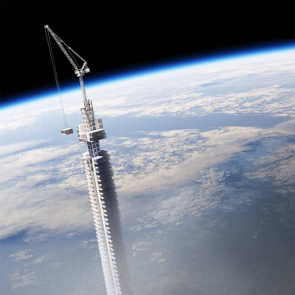 torre analemma suspendida de un asteroide 3