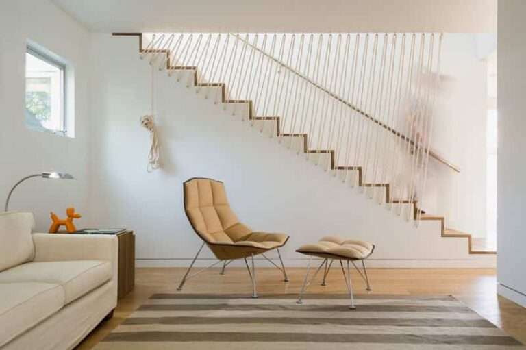 6 sorprendentes barandillas de cuerdas que dan un toque creativo a las escaleras