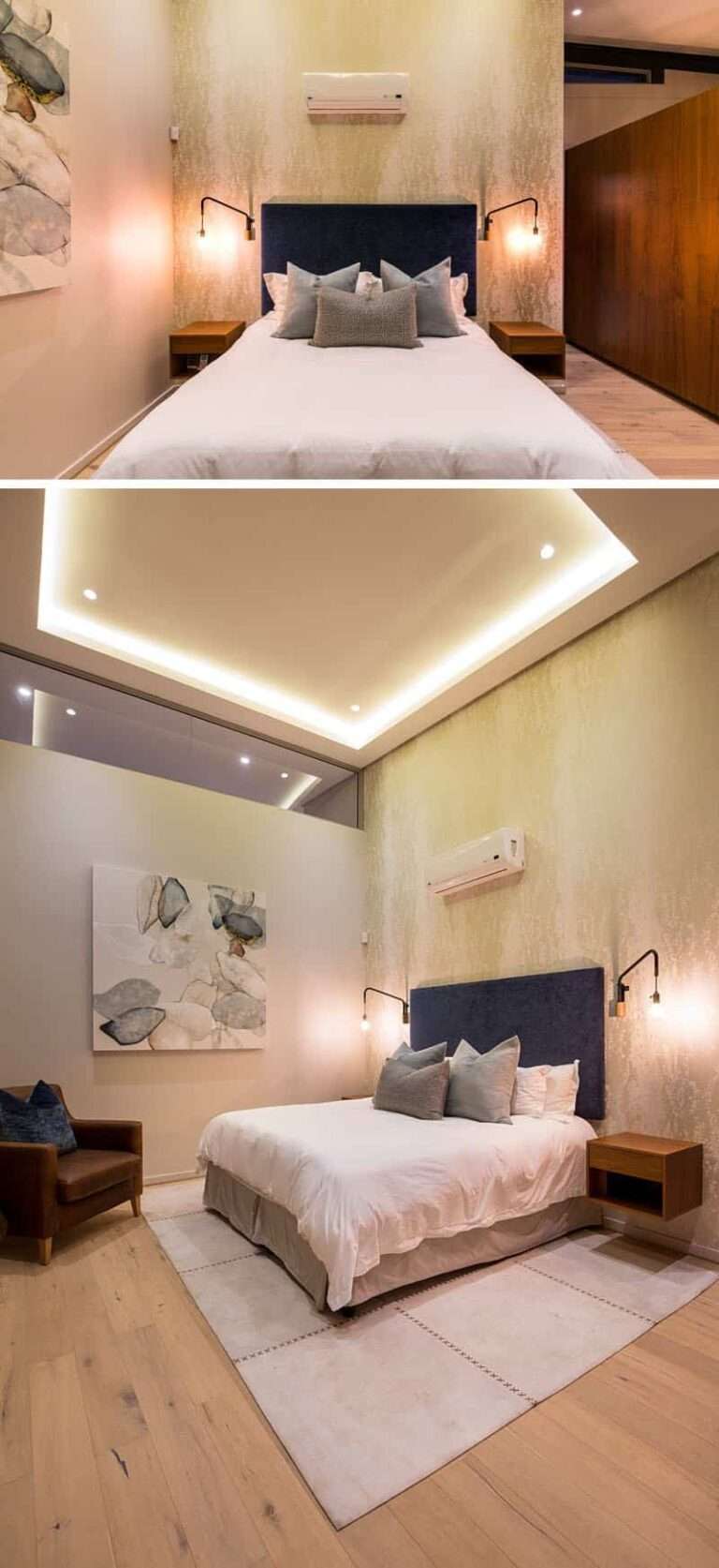 Impresionante casa construida alrededor de una piscina cubierta