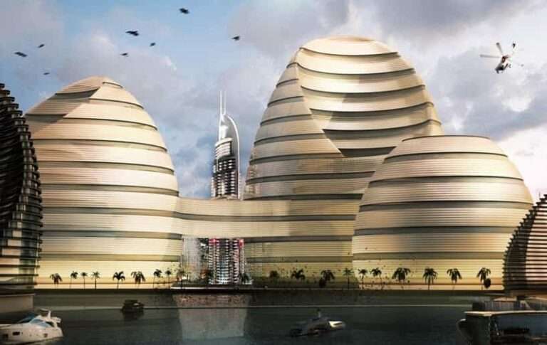 Luca Curci Architects y su proyecto de ciudades orgánicas en los Emiratos Árabes Unidos