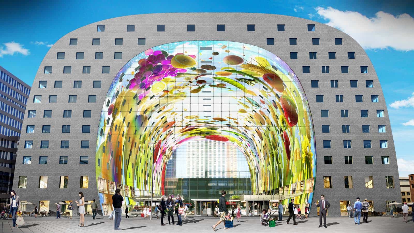 proyectos arquitectura moderna 10 markthal