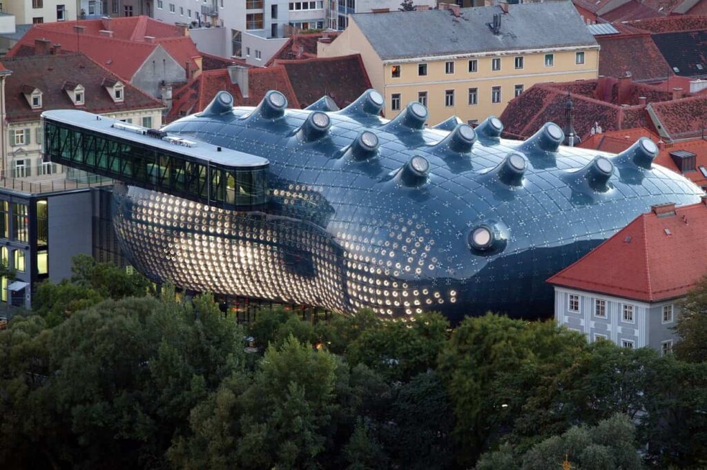 proyectos arquitectura moderna 5 kunsthaus graz