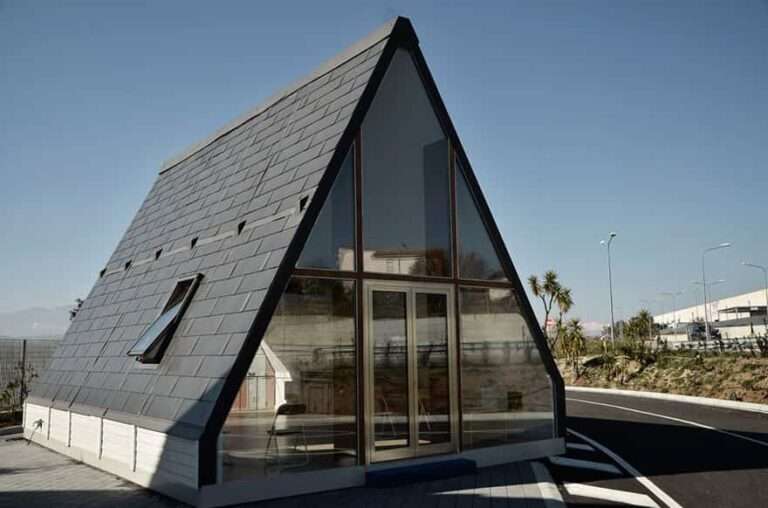 Casa plegable que está lista para vivir en ella en tan solo 6 horas