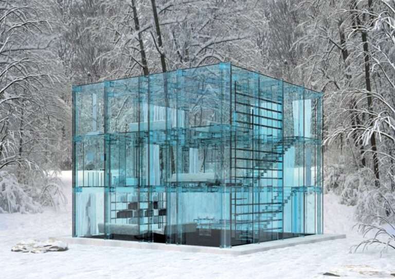 9 sorprendentes casas de cristal que no te puedes perder