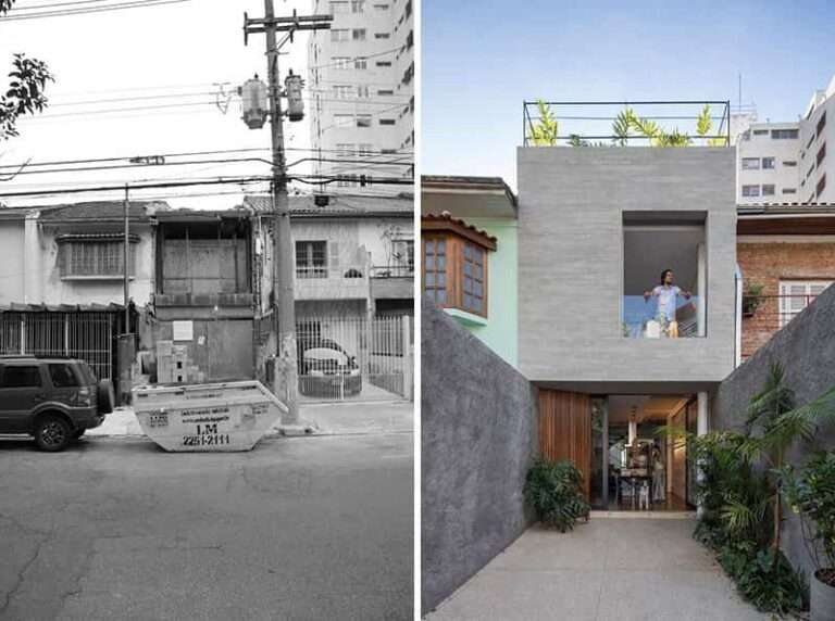 El antes y el después de la transformación de la Casa Piraja