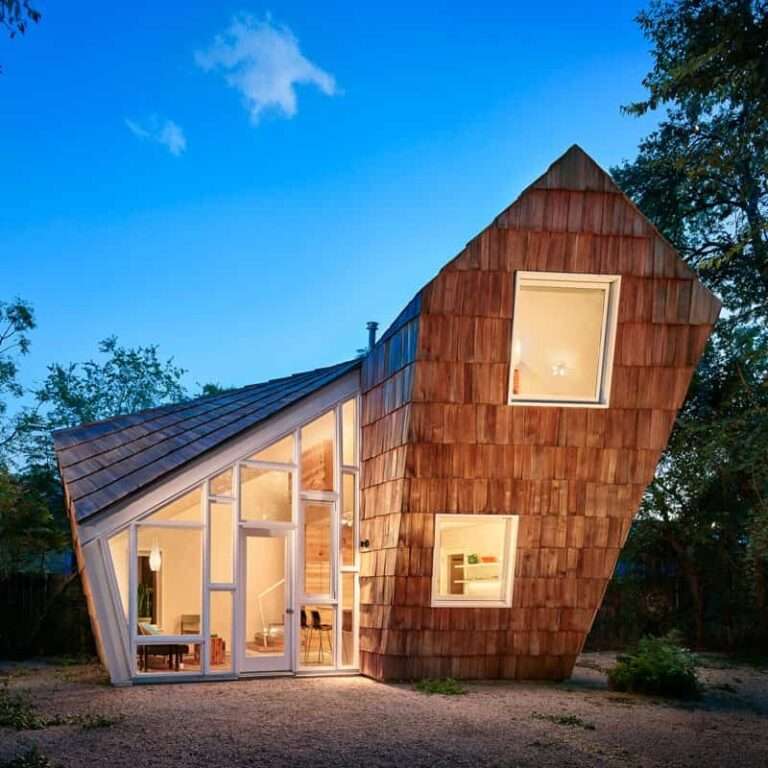 Ángulos sorprendentes los utilizados para el diseño de esta casa