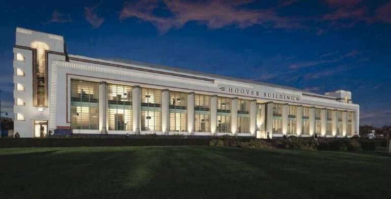 Restauración del emblemático edificio Hoover de Londres
