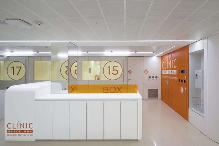 Última renovación del Hospital Clínic de Barcelona