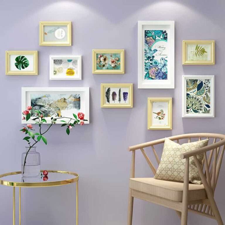 Cómo componer un collage decorativo con varios cuadros