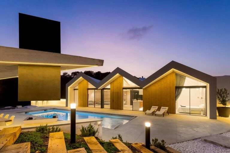 Villa Malena, complejo turístico realizado con madera termotratada Lunawood
