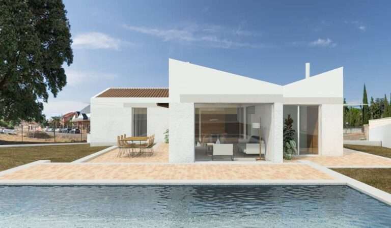 Casa LR vivienda unifamiliar con piscina