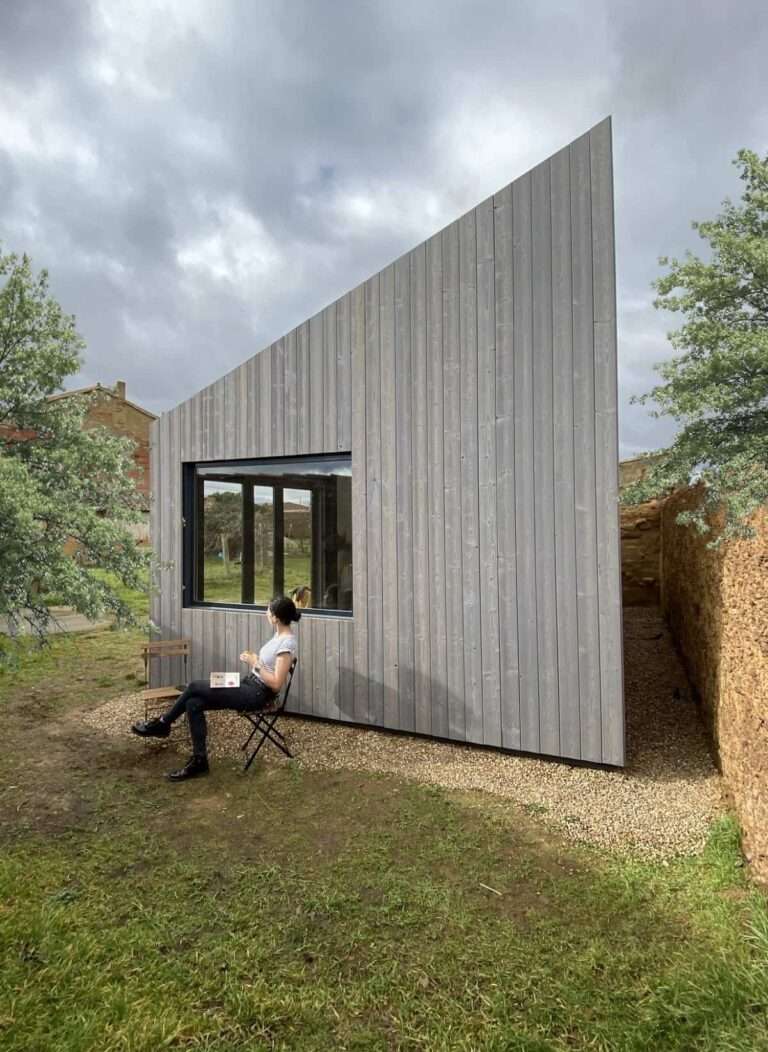 Lunawood Pre-Greyed de Gabarró, elegido por Malmö Ingenieros para su prototipo de ‘refugios’ de madera