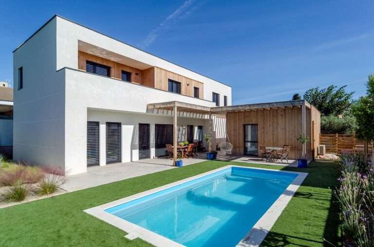 Una casa abierta, sostenible y muy familiar