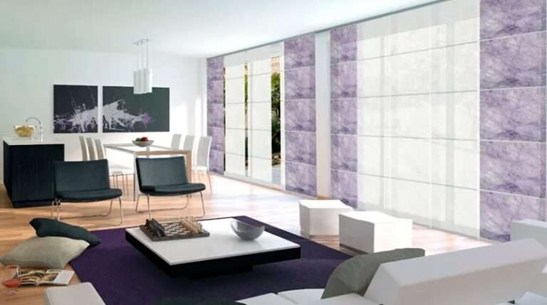 Paneles japoneses para decorar las ventanas del hogar